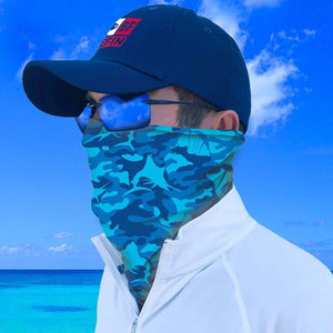 Bluefin Seamless UV Protective Face Shield & Neck Gaiter