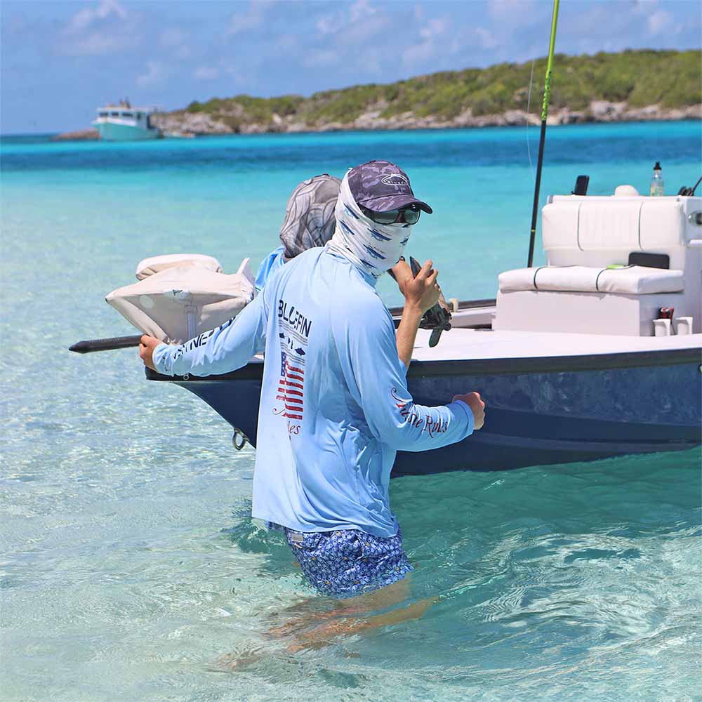 Bluefin Seamless UV Protective Face Shield & Neck Gaiter