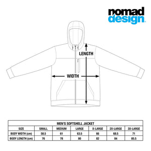 Nomad Design Crafted Series Softshell Jacket