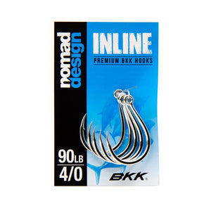 Nomad Premium BKK Inline Eye Single Hooks
