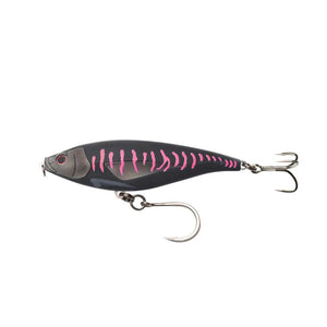 Nomad Madscad Stickbait Lure - 190mm 220g Auto Tune Squall Runner Black Pink Mackerel