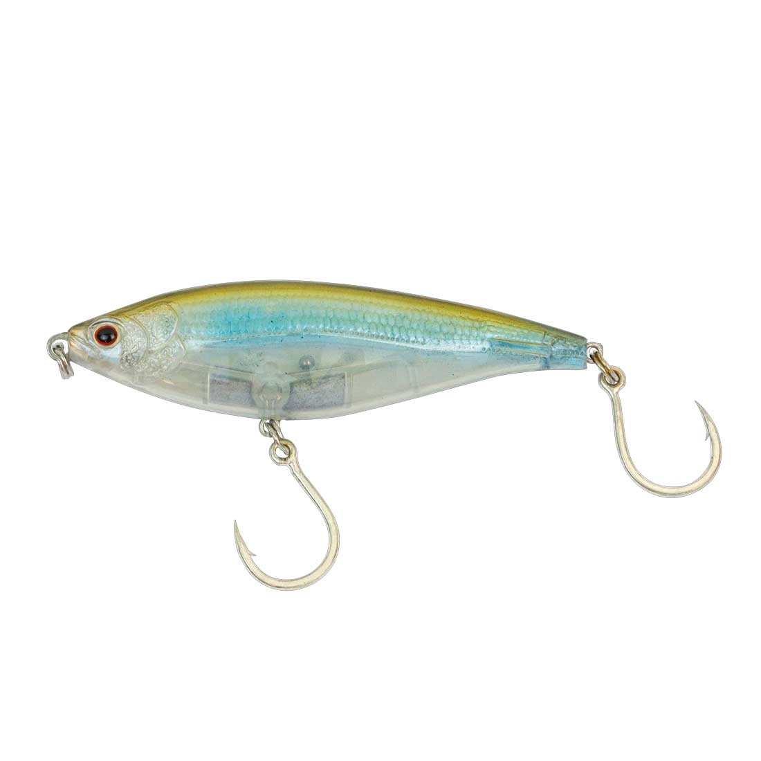 Nomad Madscad Stickbait Lure - 90mm 22g Auto Tune Slow Sink Aqua Ghost