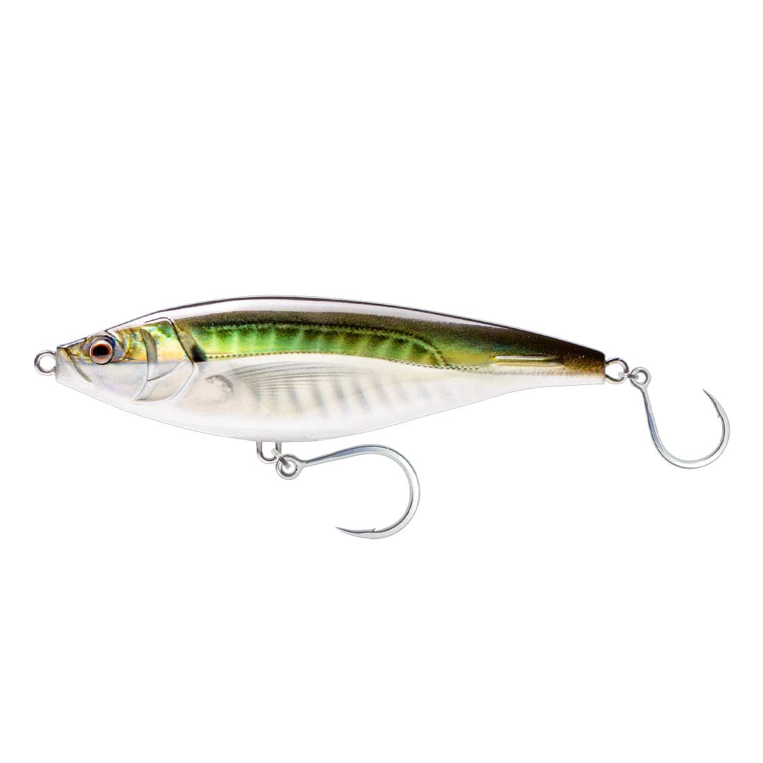 Nomad Madscad Stickbait Lure - 150mm 75g Olive Back Shiner (Slow Sink)