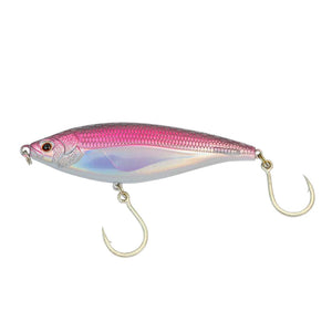 Nomad Madscad Stickbait Lure - 90mm 22g Auto Tune Slow Sink Pink Chrome