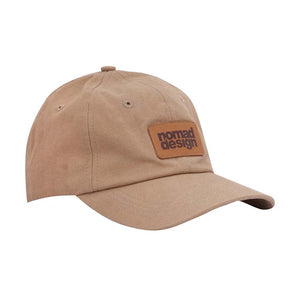 Nomad Design Performance Caps / Hats - Canvas Cap Tan Leather Patch