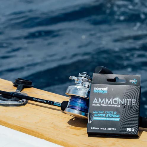 Nomad Ammonite Multicolour Jigging Braid