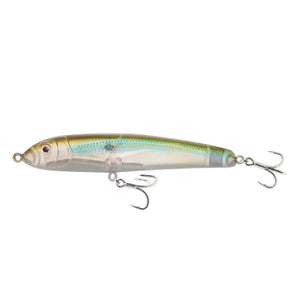 Nomad Riptide Stickbait Lure - 95mm 13g Fatso Floating Aqua Ghost