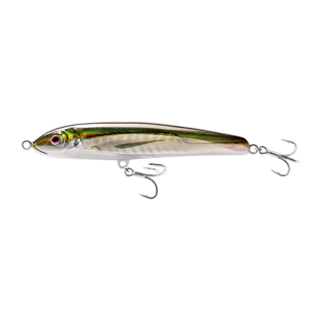 Nomad Riptide Stickbait Lure - 125mm 25g Floating Olive Back Shad