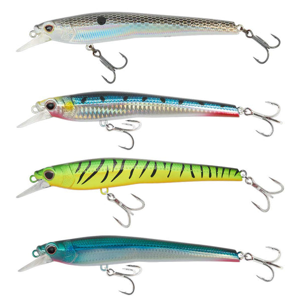 Esche Soft Yamamoto D Shad 5'' - Semi Di Anguria/Fiocco Rosso - Jerkbait Minnow Per Pesca