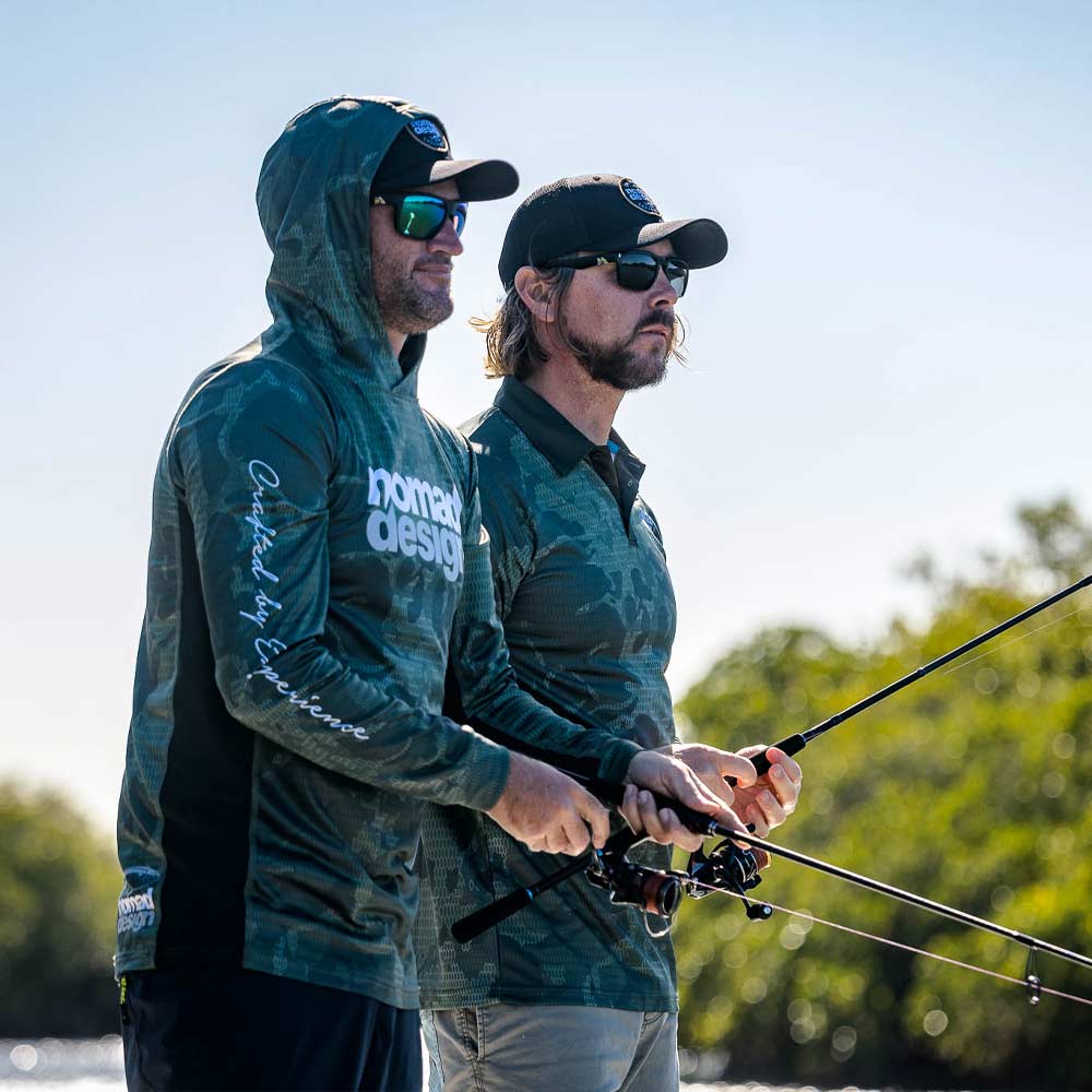 Nomad Hooded Tech UV Protective Fishing Shirt