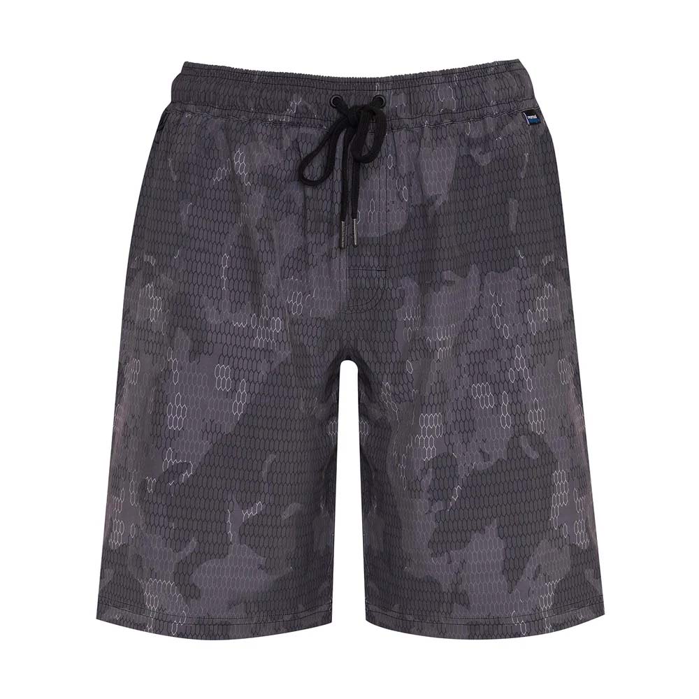 Nomad Volley Quick Drying Board Shorts - 32" Charcoal Camo