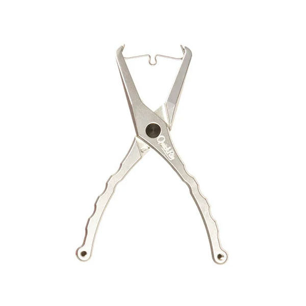 Quick Rig Bait Bridling Tool & Bridling Clips - Bridling Tool Kit Aluminium Silver - inc 35 assorted Clips