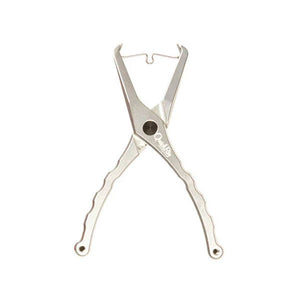 Quick Rig Bait Bridling Tool & Bridling Clips - Bridling Tool Kit Aluminium Silver - inc 35 assorted Clips