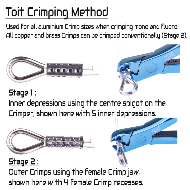 Toit Fishing Crimpers