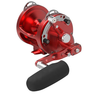 Avet HXW 5/2 Two Speed Raptor Fishing Reel - Red Right Hand Wind