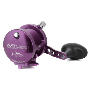Avet G2 MXJ 5.8 Fishing Reel - No Glide Plate - Purple Right Hand