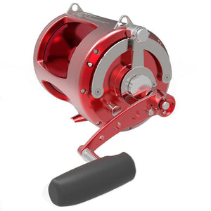 Avet T-RX 80W 2-Speed Quad Disc Big Game Reel - Red Right Hand Wind