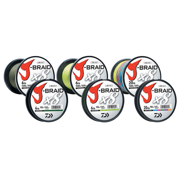 Daiwa J-Braid Expedition x8E 300m Multi Color