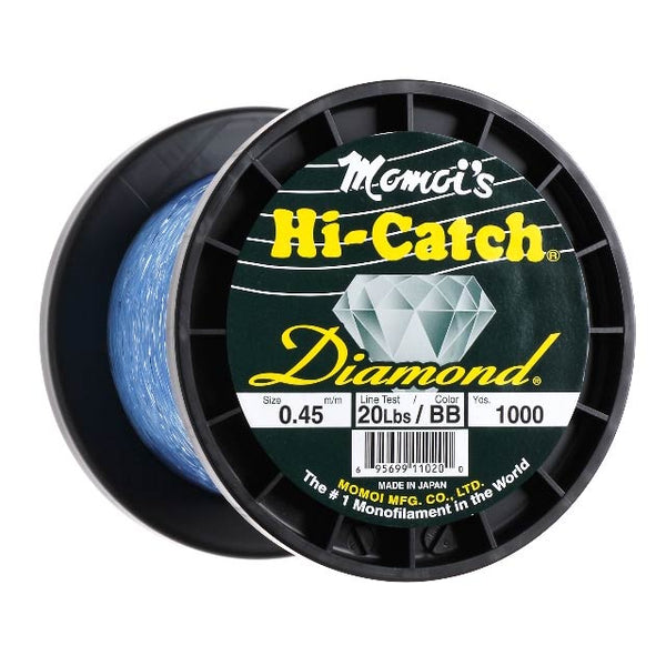 best 30lbs mono fishing line Momoi Hi-Catch Diamond Nylon Mono Fishing Line