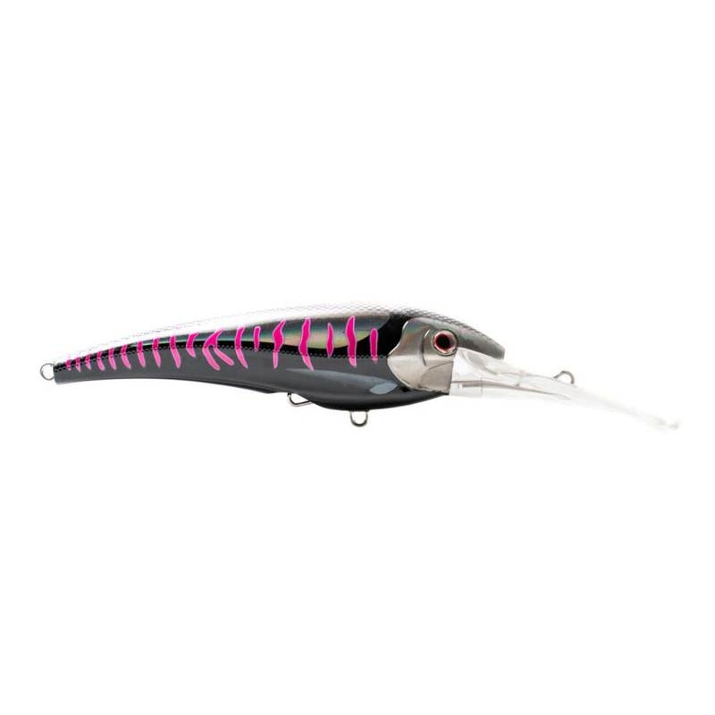 Nomad DTX Minnow Lure - 165mm 92g Black Pink Mackerel