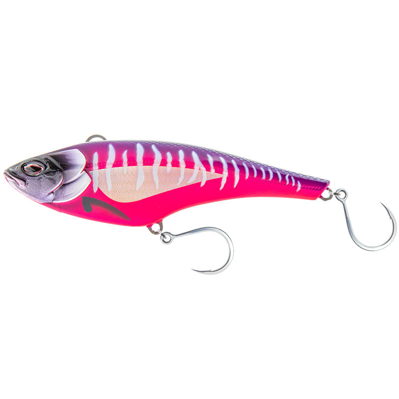 Nomad MadMacs High Speed Sinking Lure - 130mm 95g Hot Pink Mackerel