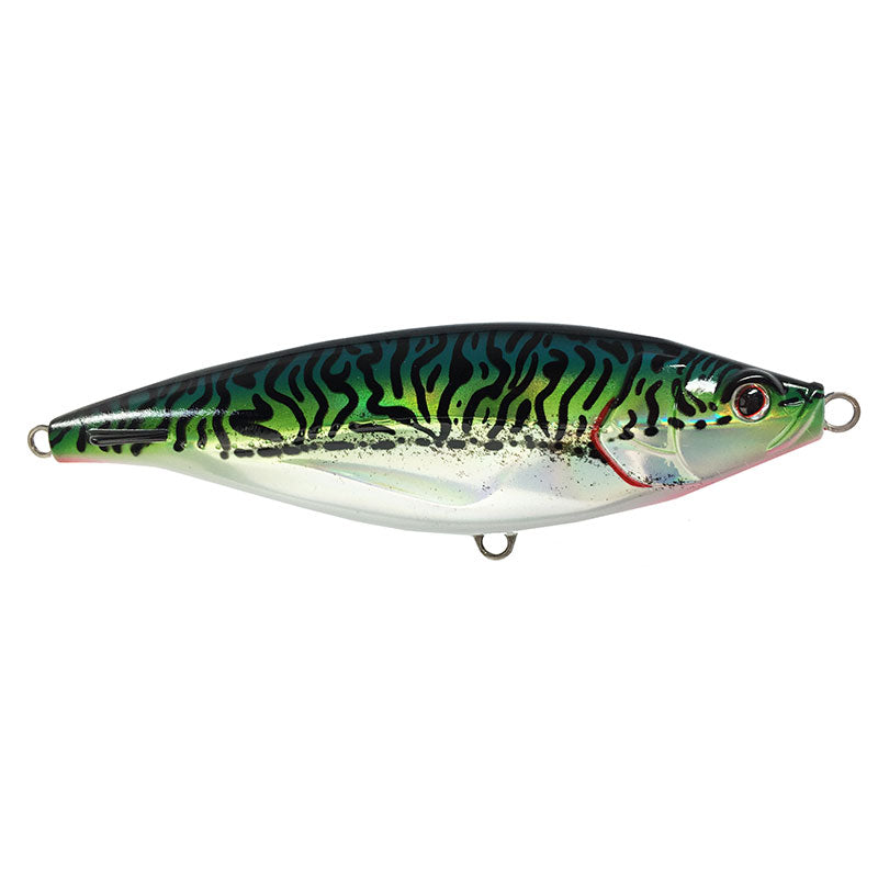 Nomad Madscad Stickbait Lure - 95mm 22g Silver Green Mackerel (Slow Sink)