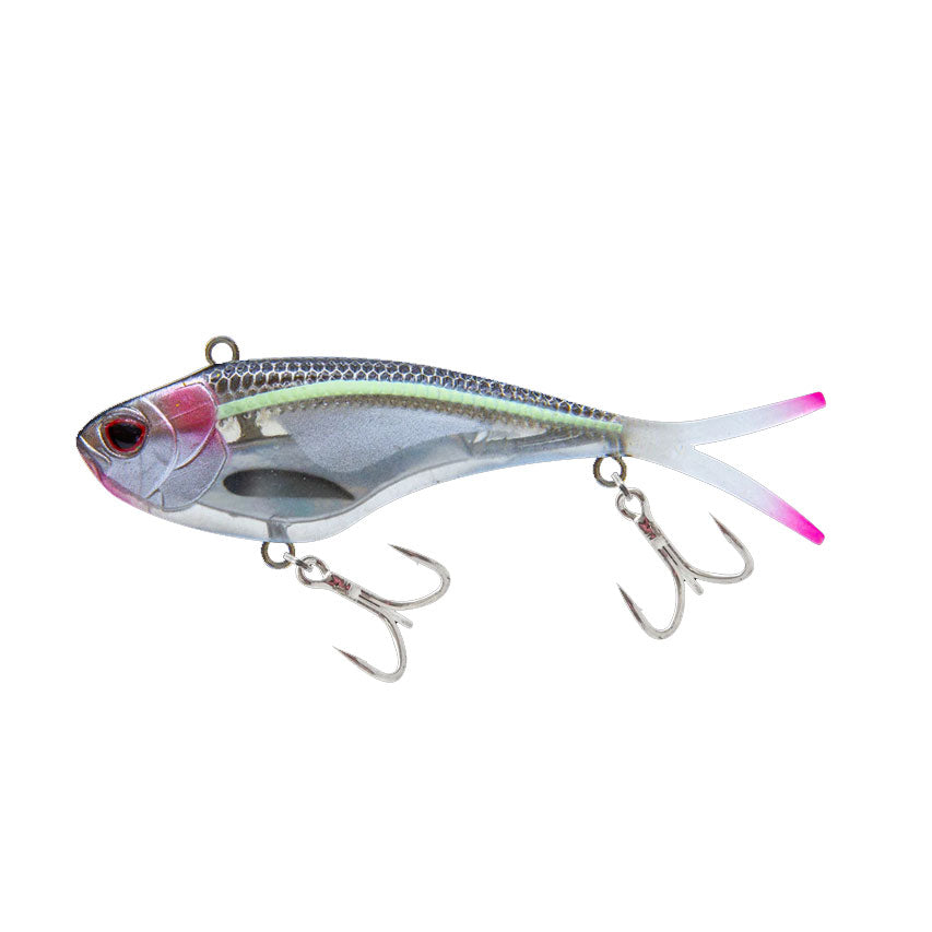 Nomad Vertrex Swim Vibe Lures - Swim 95mm 23g Bleeding Mullet