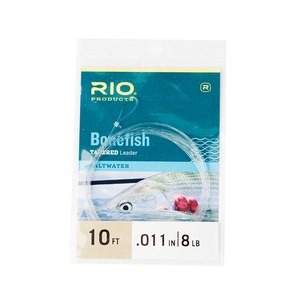 RIO Bonefish Saltwater Flats Tapered Fly Fishing Leaders - Rok Max