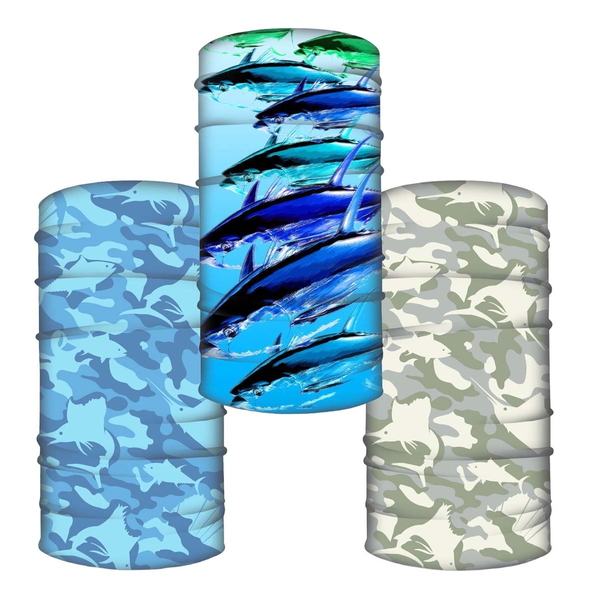 Bluefin Seamless UV Protective Face Shield & Neck Gaiter