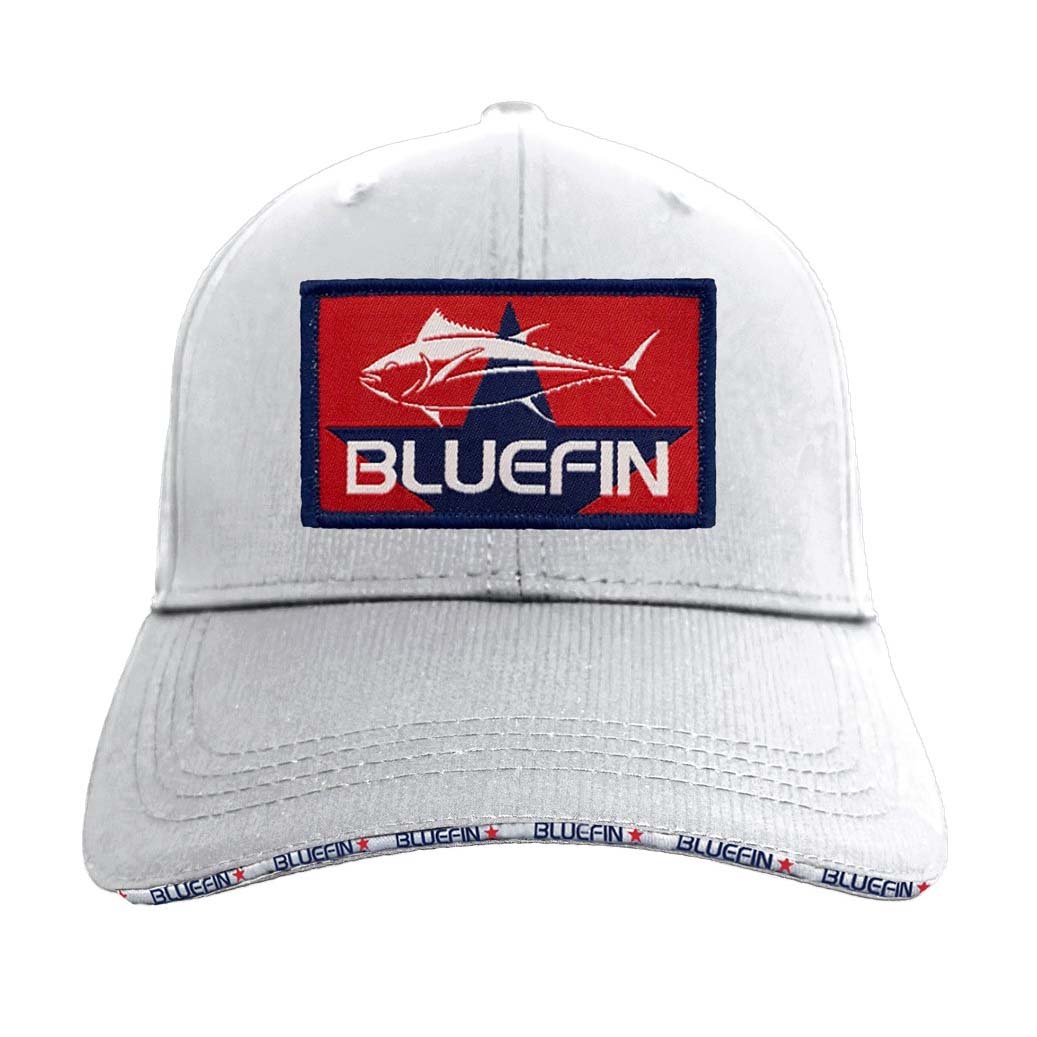 Bluefin Patch Fishing Cap / Hat - Bluefin Cap Grey