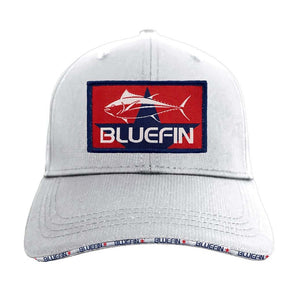Bluefin Patch Fishing Cap / Hat - Bluefin Cap Grey