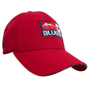 Bluefin Patch Fishing Cap / Hat - Bluefin Cap Red