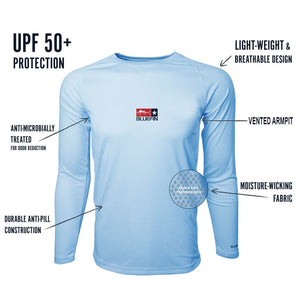Bluefin Second Skin Long Sleeve Top Solar UV Protective Fishing Tee