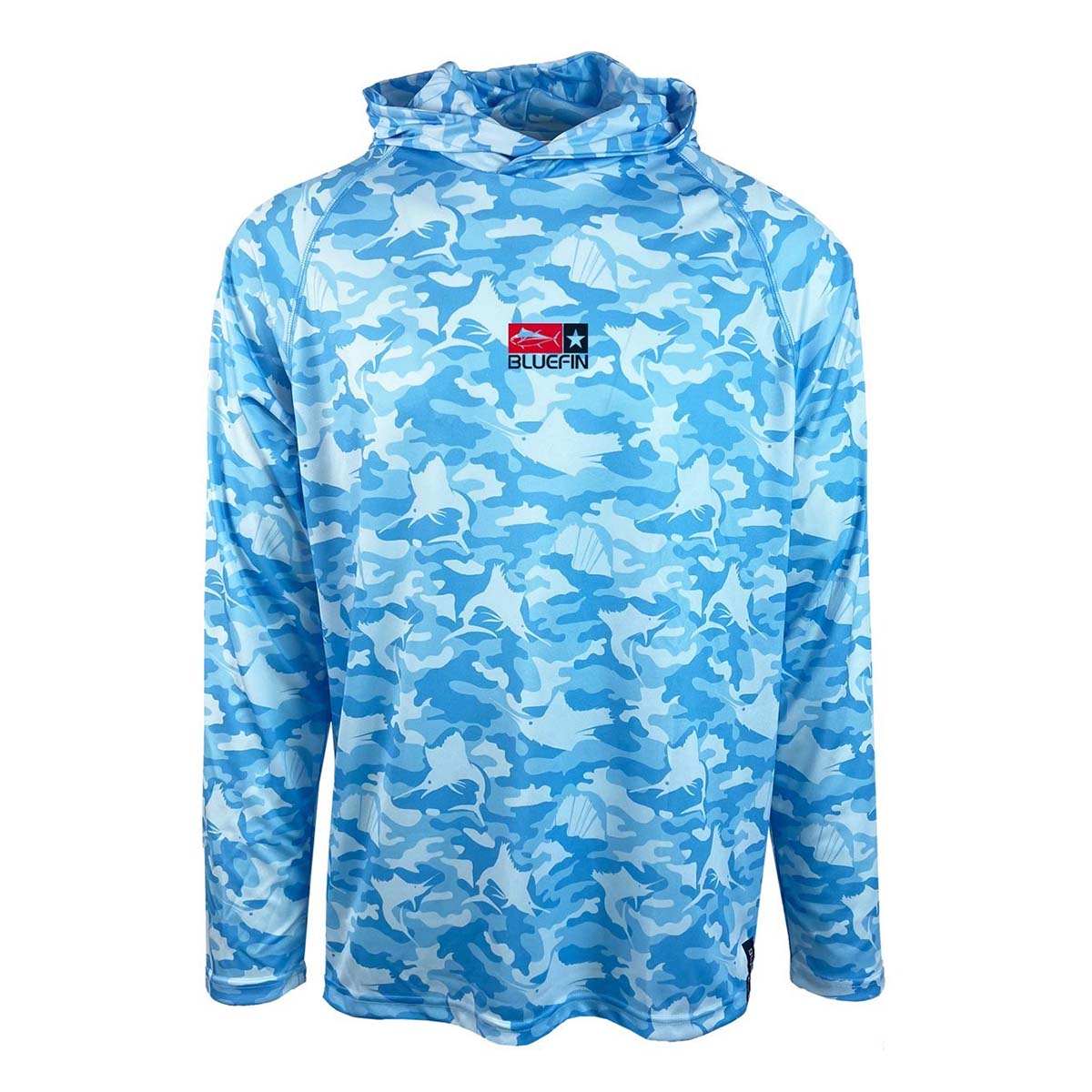 Bluefin Superleggera Camo Solar UV Protective Fishing Hoodie