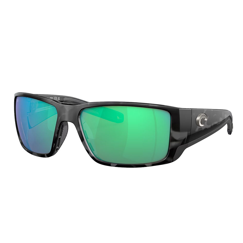 Costa Blackfin Pro Sunglasses - Frame Tiger Shark Grey - Lens Green Mirror 580 Glass