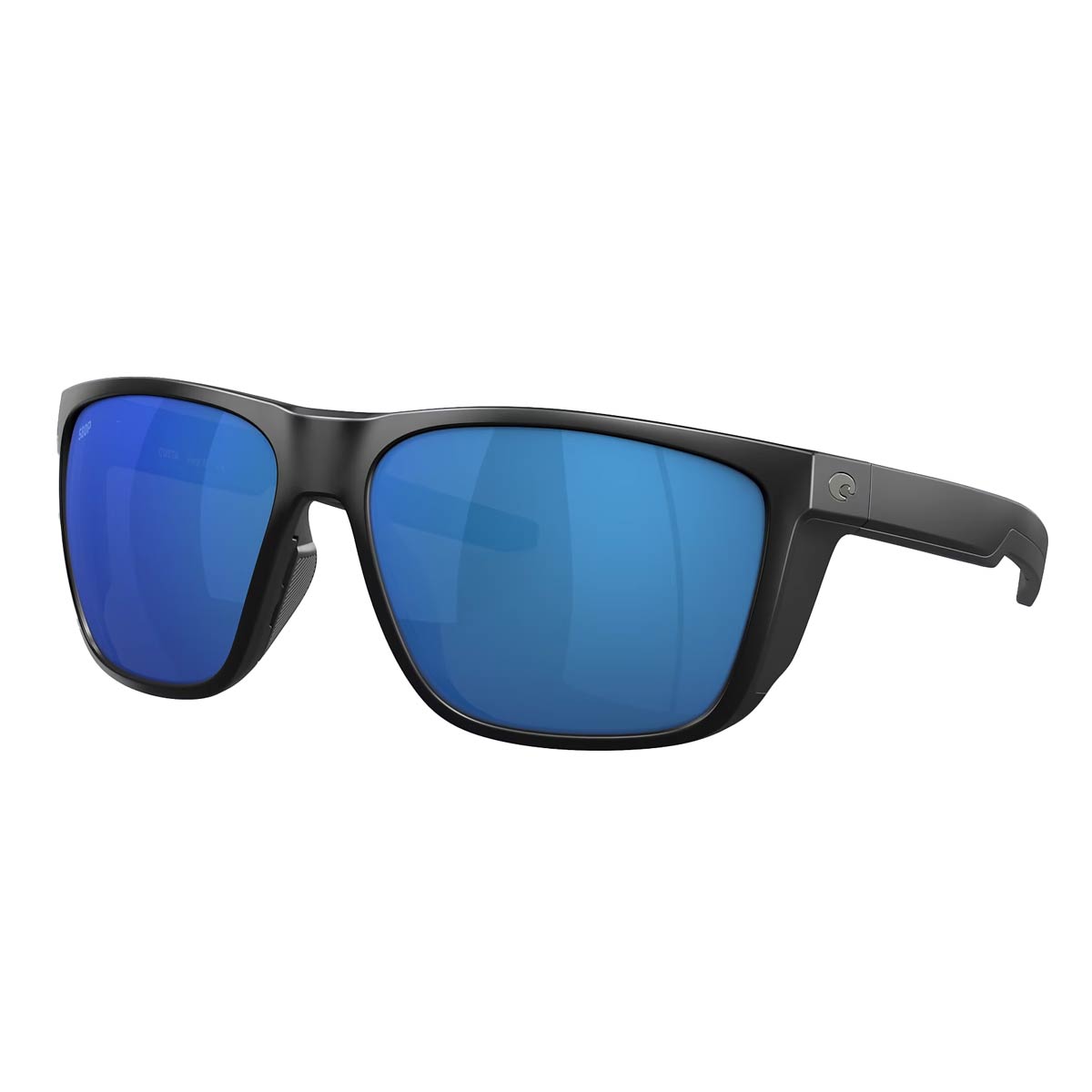 Costa Ferg XL Sunglasses - Frame Matte Black - Lens Blue Mirror 580 Polycarbonate