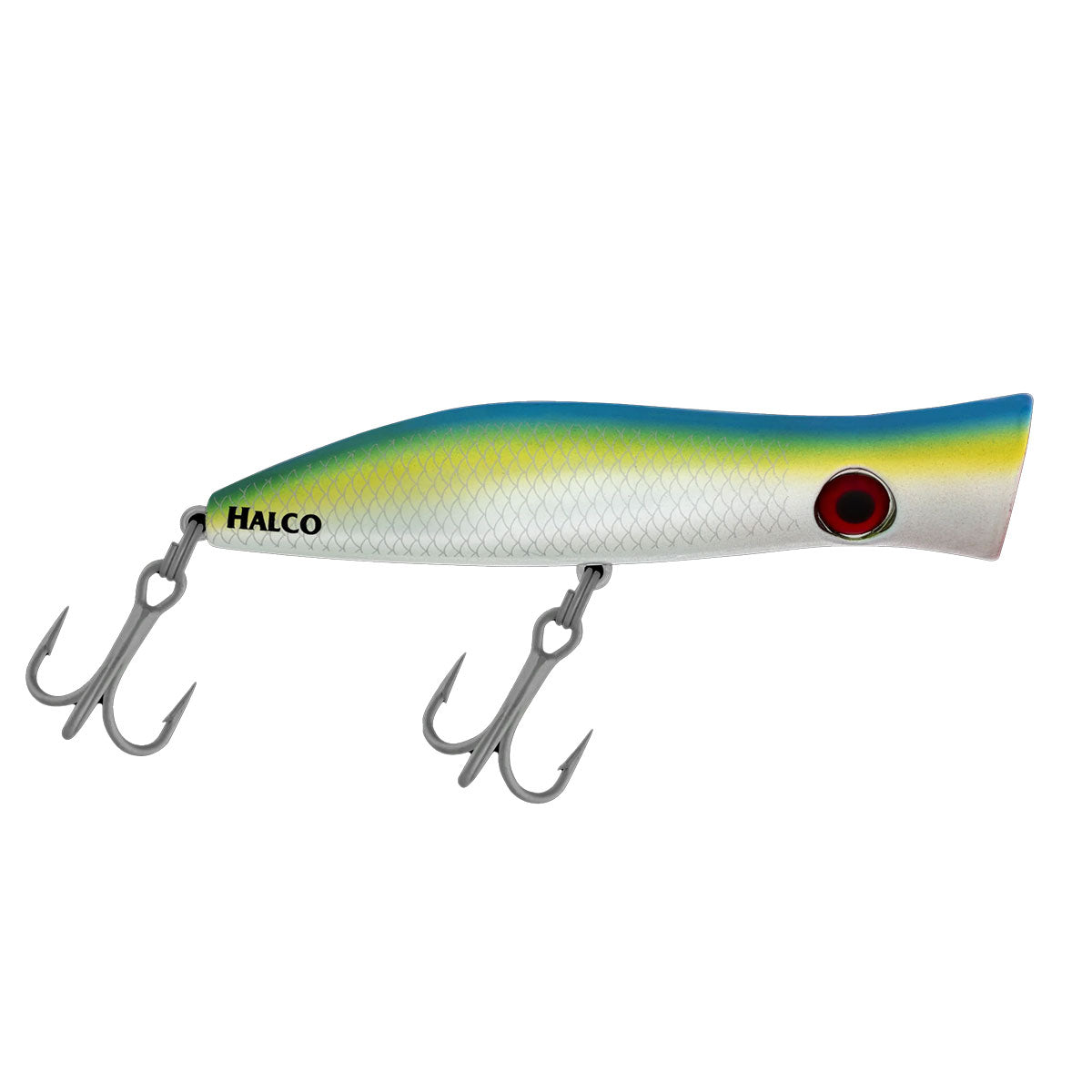 Halco Roosta Popper Surface Lure 135mm Liquid Lime