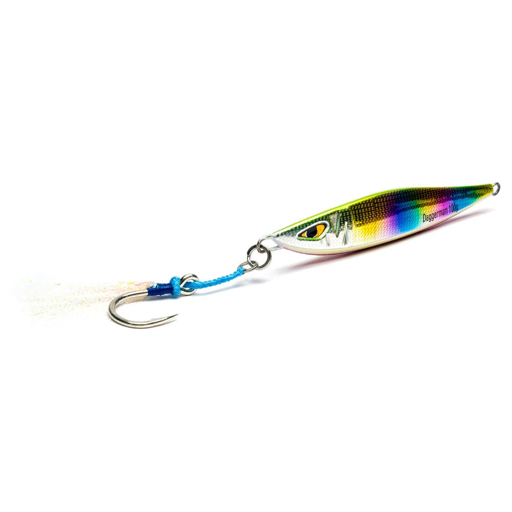 Mustad Daggerman Jigs - 200g Cotton Candy