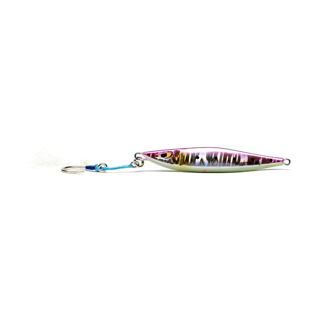 Mustad Daggerman Jigs - 100g Pink Sardine