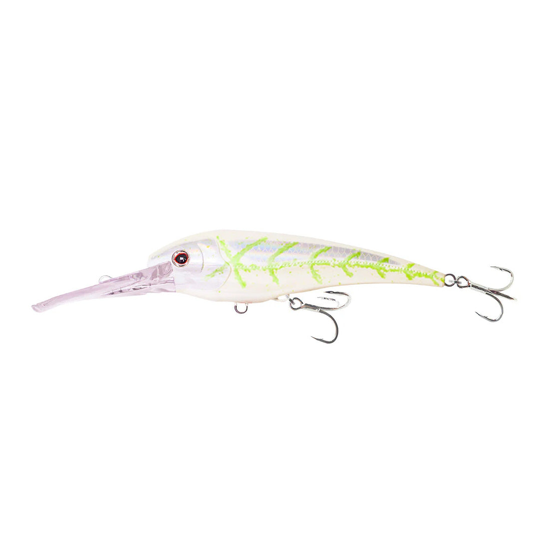 Nomad DTX Minnow Lure - 140mm 50g White Glow