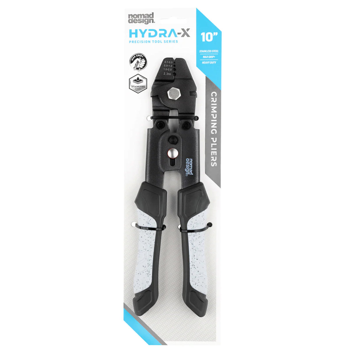 Nomad 10" HYDRA-X Stainless Steel Big Game Crimping Pliers