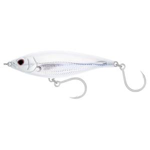 Nomad Madscad Stickbait Lure - 150mm 75g Auto Tune Slow Sink / White Anchovy
