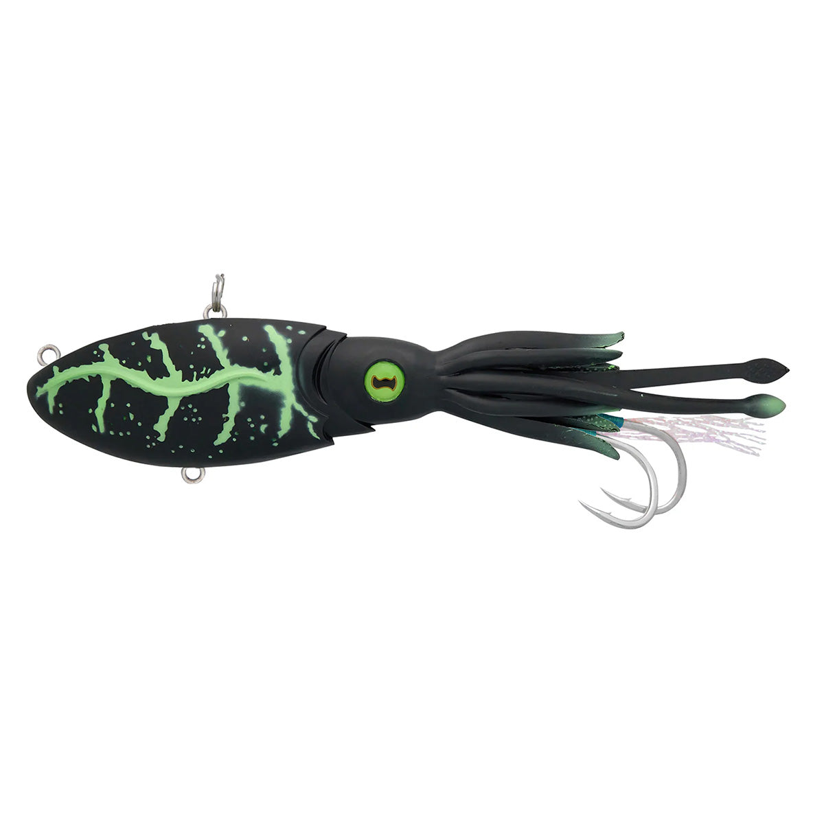 Nomad Squidtrex Vibe Lure - Squidtrex Vibe 110mm 52g Matte Green Glow