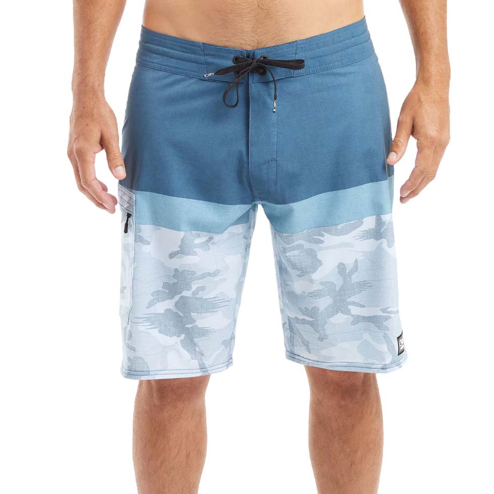 Pelagic Blue Water Camo Fishing Shorts