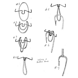 Quick Rig Bait Bridling Tool & Bridling Clips