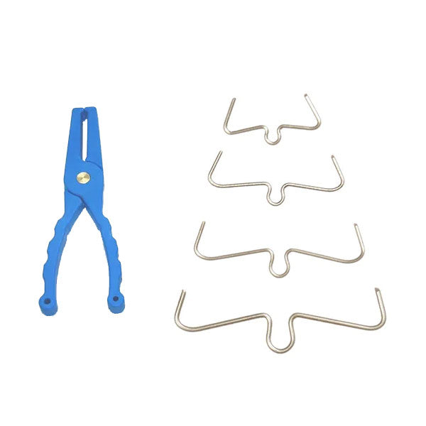Quick Rig Bait Bridling Tool & Bridling Clips