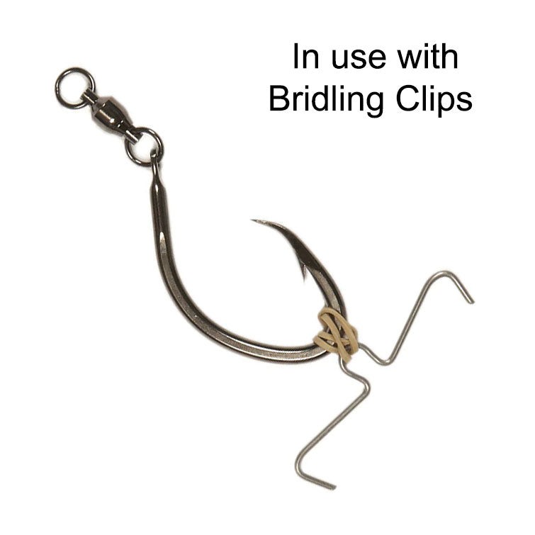 Charlie Brown circle hooks with welded ring (Pack 5)