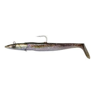 Savage Gear Sandeel V2 Lure - 12cm 22g S Green Silver 2+1