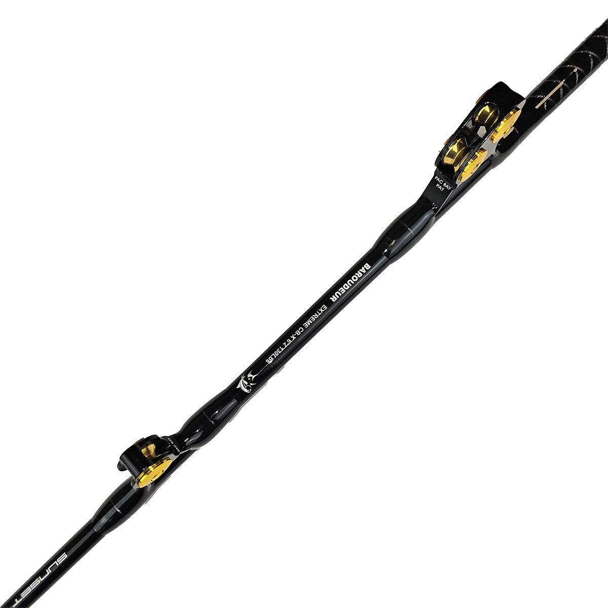 Sunset Baroudeur Extreme CB-X Tuna Trolling Rod 6'2" 130lbs