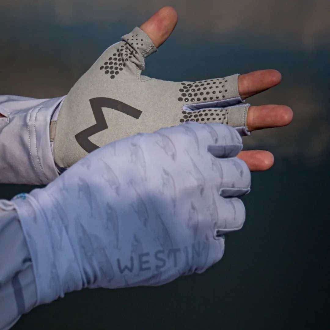 westin handschuhe Westin Solar UPF Half Finger Gloves